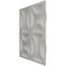 Ekena Millwork 19 5/8in. W x 19 5/8in. H York EnduraWall Decorative 3D Wall Panel Covers 2.67 Sq. Ft. WP20X20YOCST - alternate 4